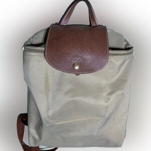 Longchamp Vintage Le Pliage Nylon Foldable Backpack Vintage France